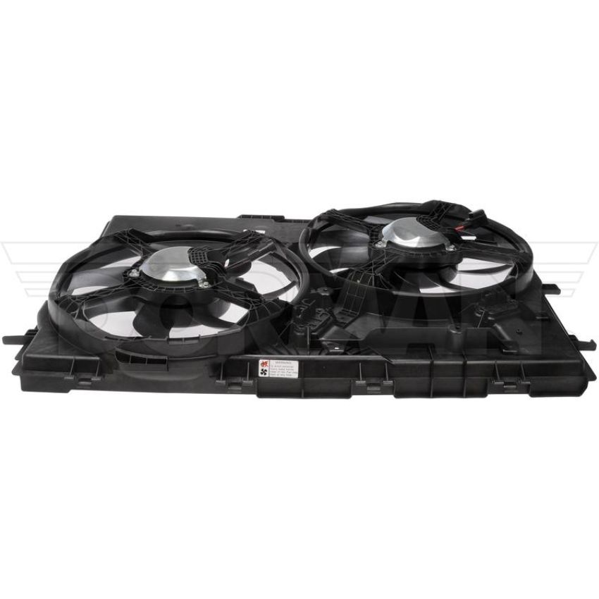 DORMAN 621-637 Dual Fan Assembly Without Controller