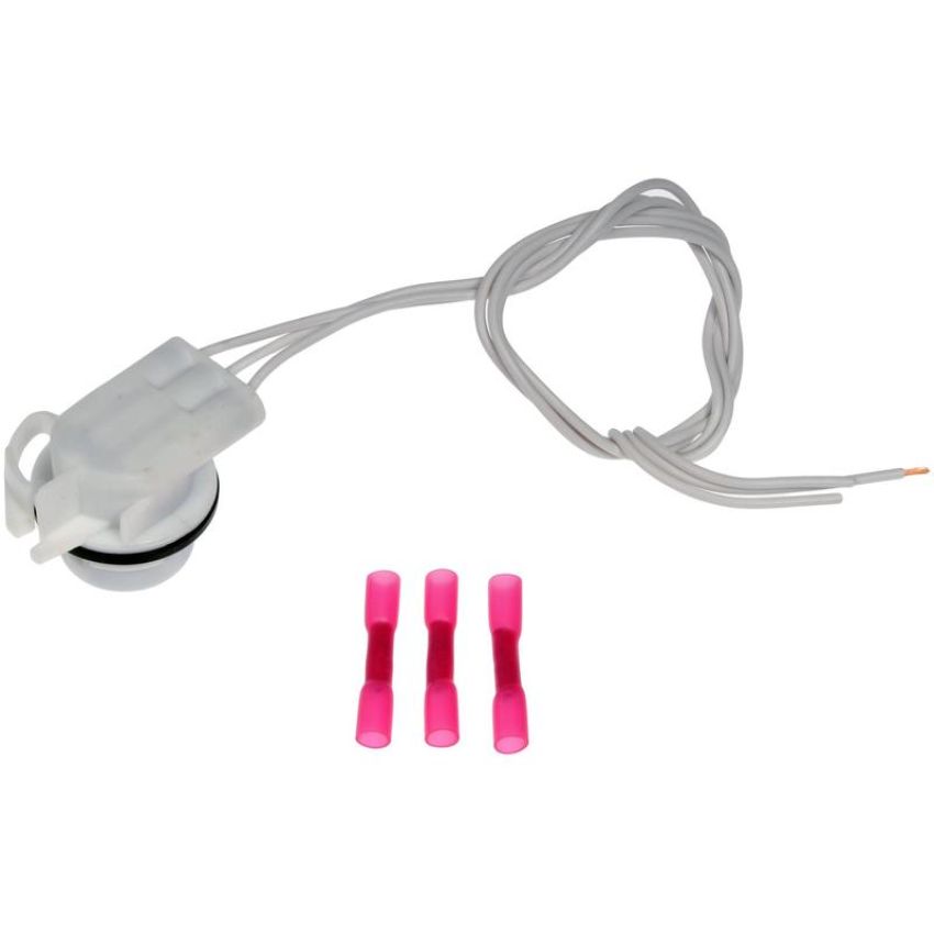 DORMAN 645-202 3 Wire Pigtail With Bulb Socket For Left Or Right Headlamp Assembly