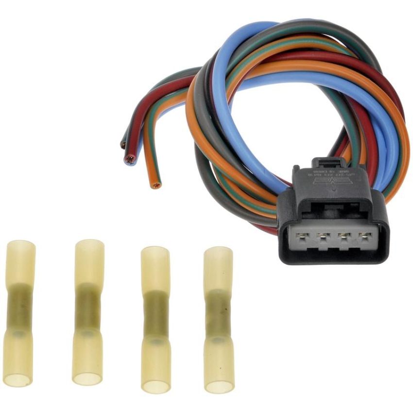 DORMAN 645-217 4 Wire Pigtail - Male Connector With Female Terminals