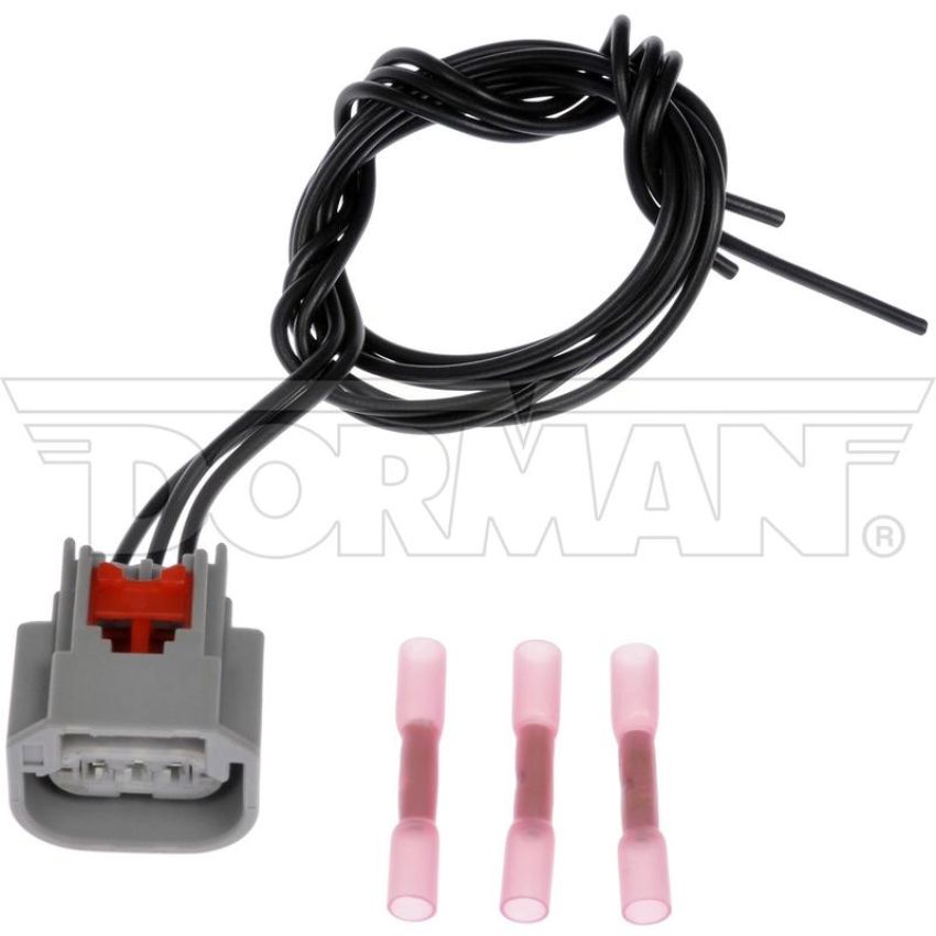 DORMAN 645-943 3 Wire Pigtail - Watertight Male Connector With Female Terminals