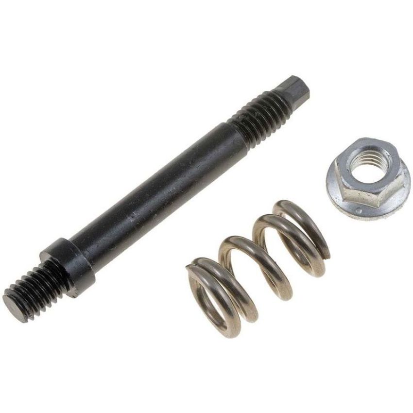 DORMAN 675-210 Exhaust Flange Hardware - Stud, Spring And Nut - 3/8-16 x 3.5 In.
