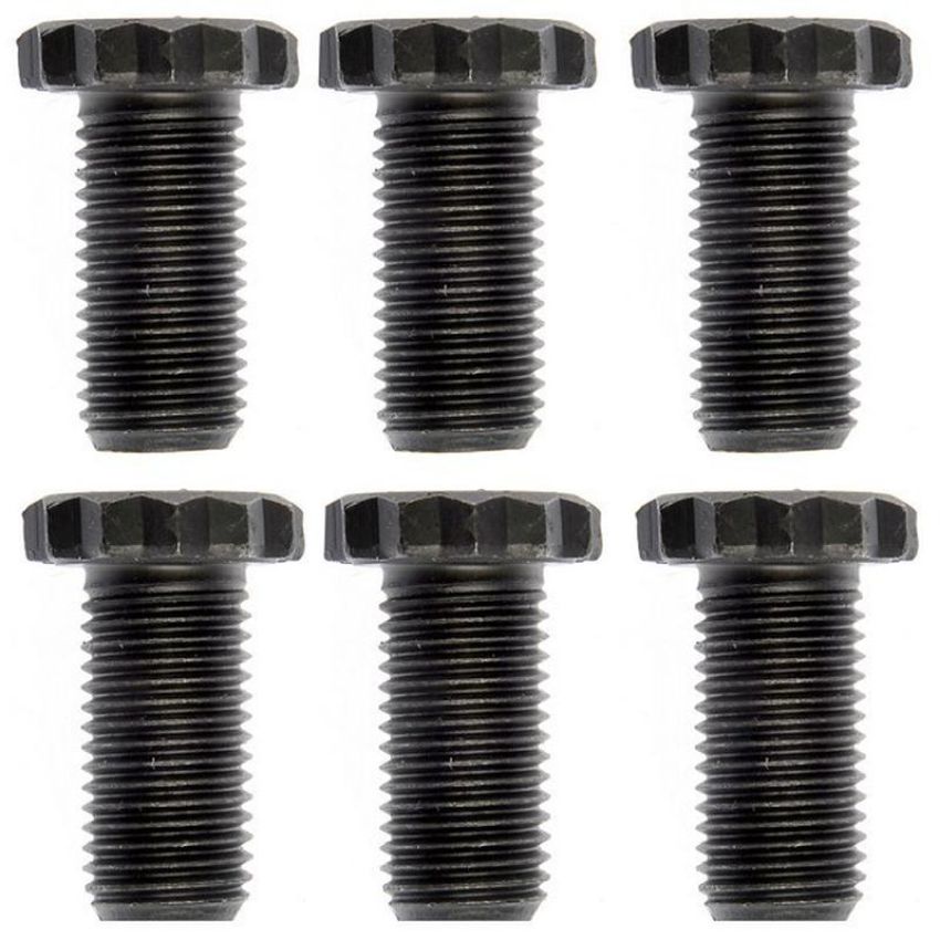 DORMAN 678-154 Flywheel Bolts - Thread Size 7/16-20; Thread Length 0.900 In.