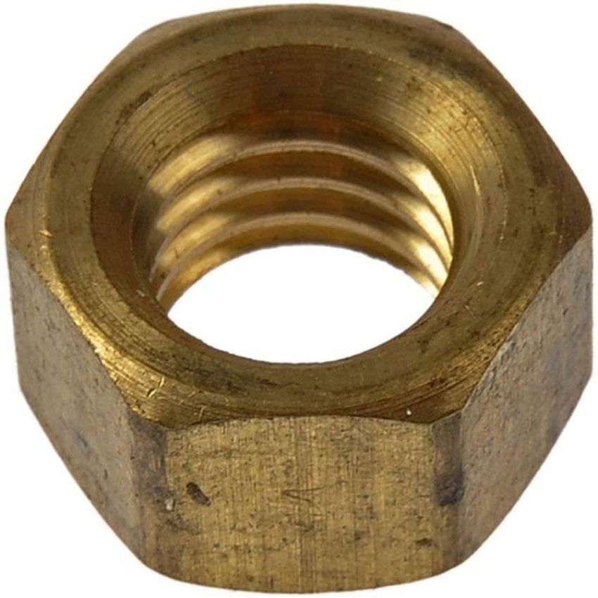 DORMAN 680-006 Hex Nuts - Stud (Brass and Steel) - 7/16-14 In.