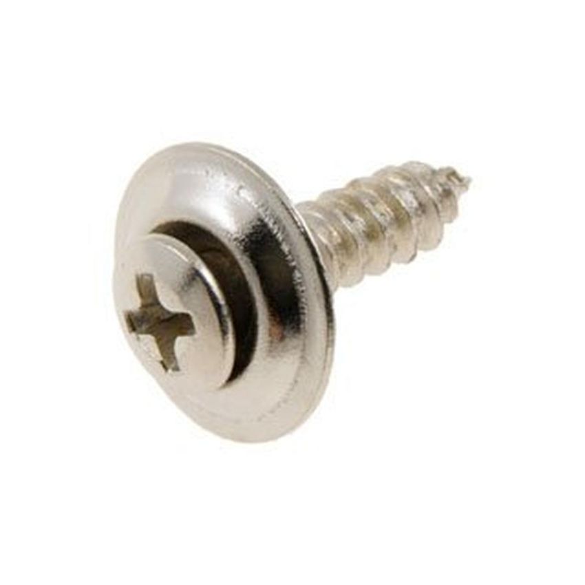 DORMAN 700-104 Trim Screw-Chrome Sems Head-No. 10 x 3/4 In.
