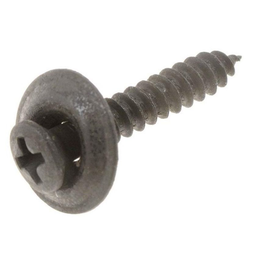 DORMAN 700-107 Trim Screw-Black Sems Head-No. 8 x 1 In.