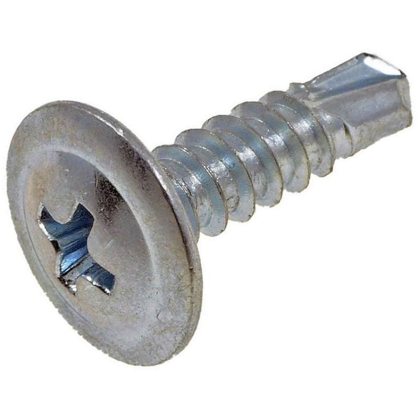 DORMAN 700-220 Wheel Well Molding Screw - Chrome - No. 8 x 5/8 In.
