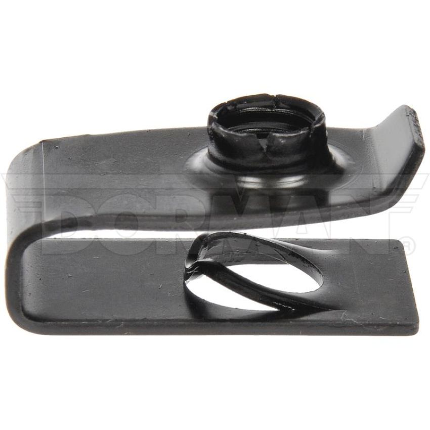 DORMAN 700-523 Clip Nut -U-Threaded,1/4-20 In X9/16 In, Panel Range.025 In -.150 In