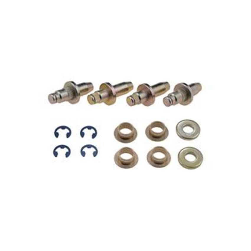 DORMAN 703-267 Door Hinge Pin And Bushing Kit - 4 Pins, 4 Bushings, 2 Washers And 4 Clips