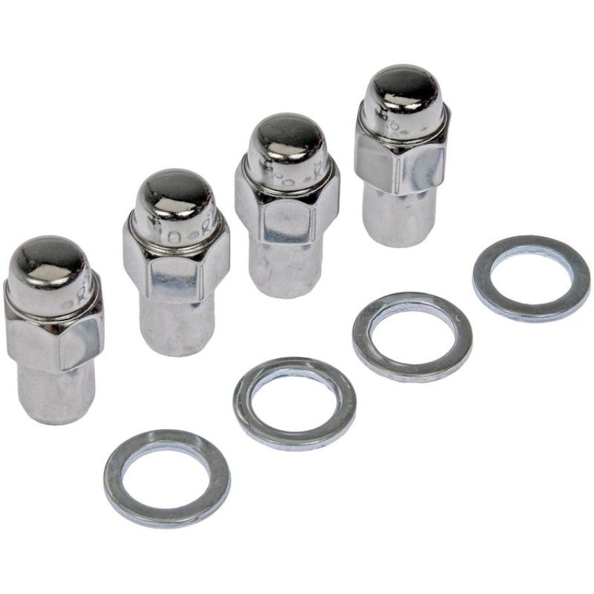 DORMAN 711-108 Wheel Nut Chrome Std. Mag 2-Pc 7/16-20