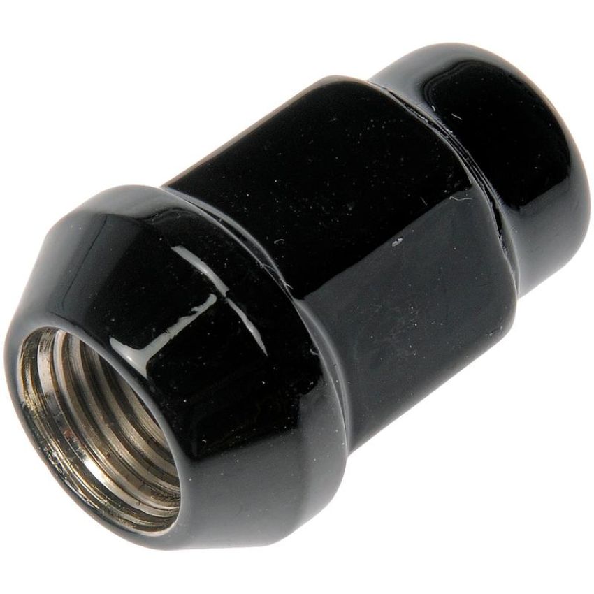 DORMAN 711-205A Black Bulge Seat Acorn Wheel Nut - 1/2-20