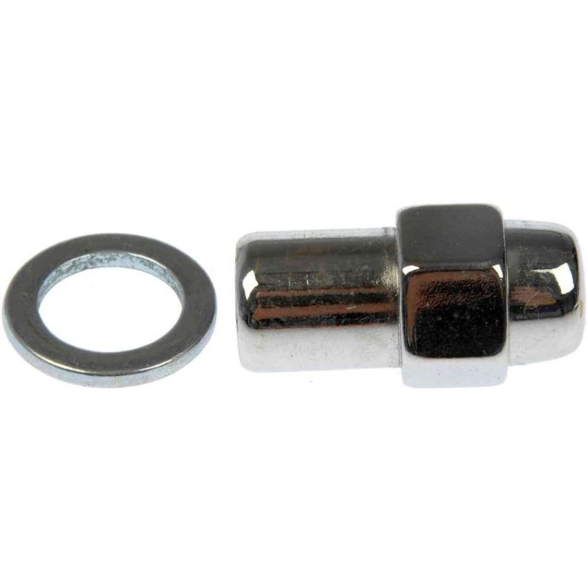 DORMAN 711-208 Wheel Nut Chrome Std. Mag 2-Pc 1/2-20