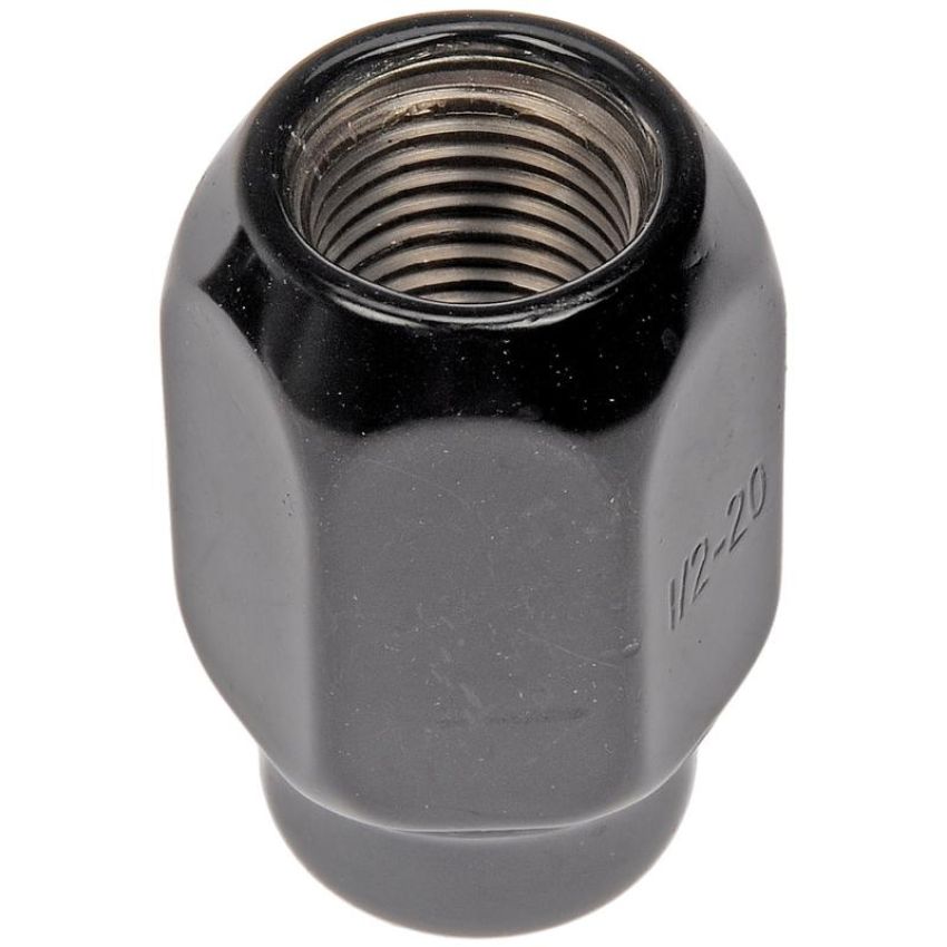 DORMAN 711-211 Wheel Nut Black Chrome Acorn 2-Pc 1/2-20