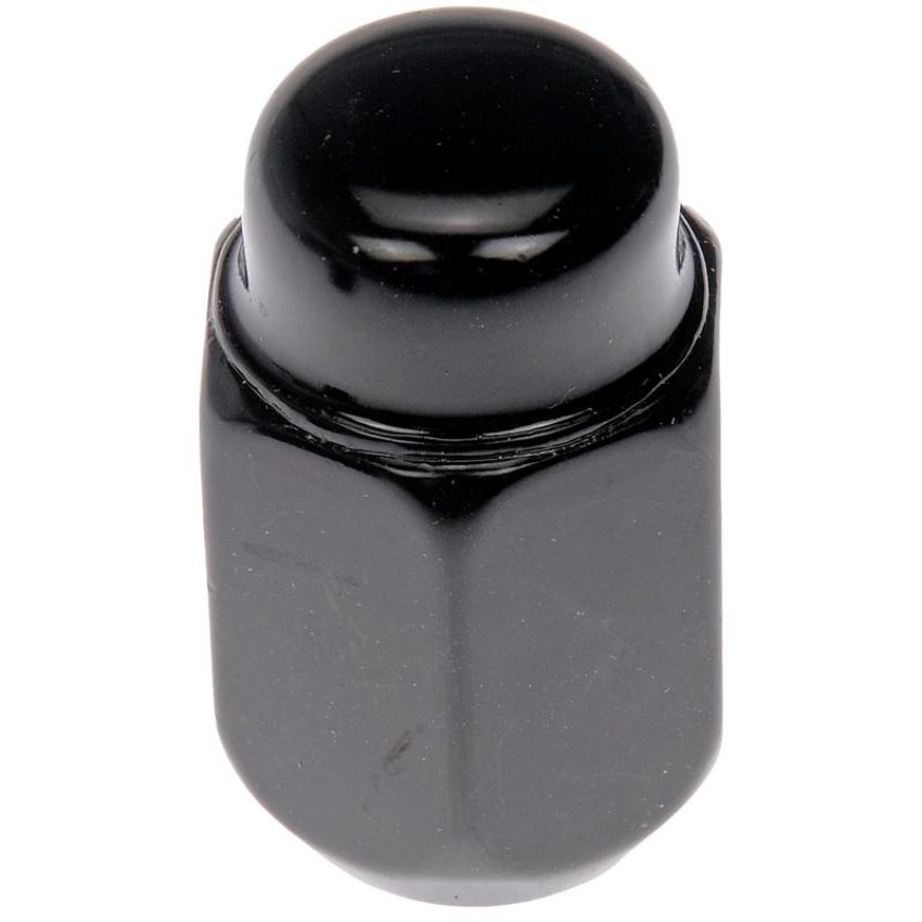 DORMAN 711-211 Wheel Nut Black Chrome Acorn 2-Pc 1/2-20