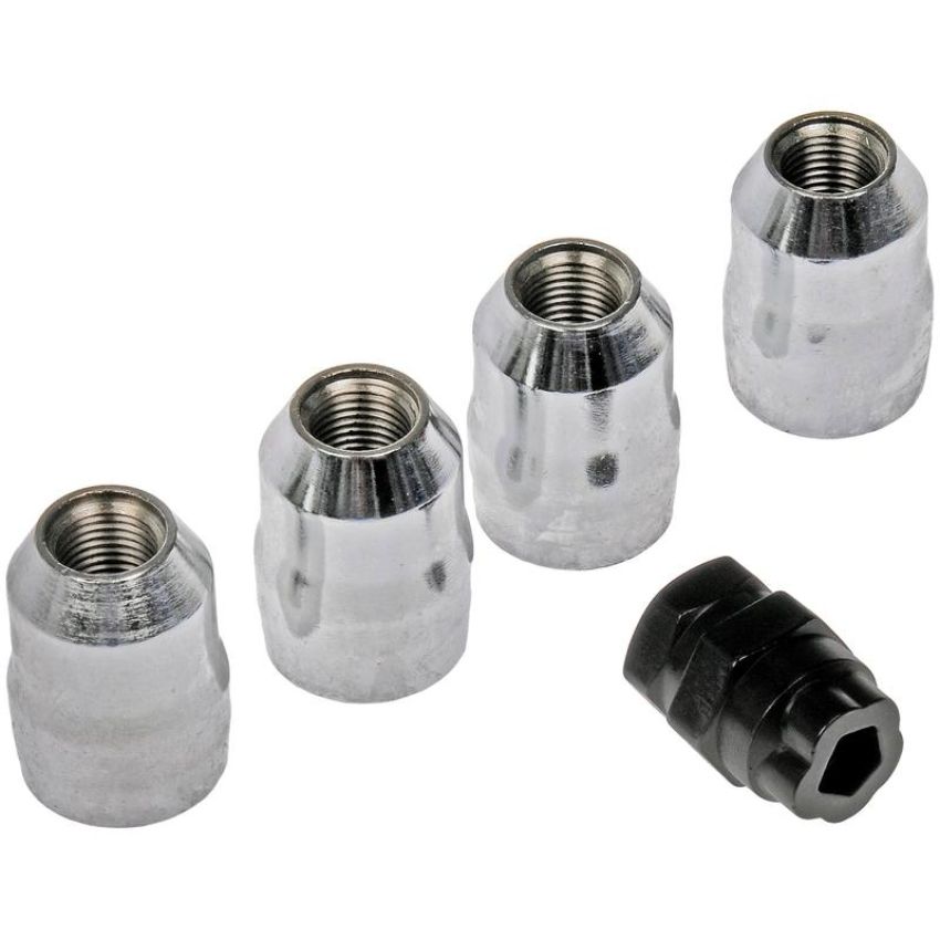 DORMAN 711-221 Wheel Nut Lock Chrome Acorn Lock 1/2-20