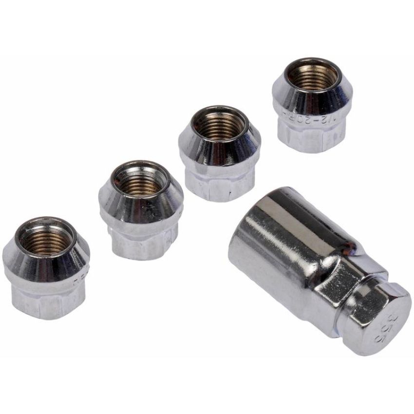 DORMAN 711-226 Wheel Nut Lock Chrome Spline Drive Bulge 1/2-20