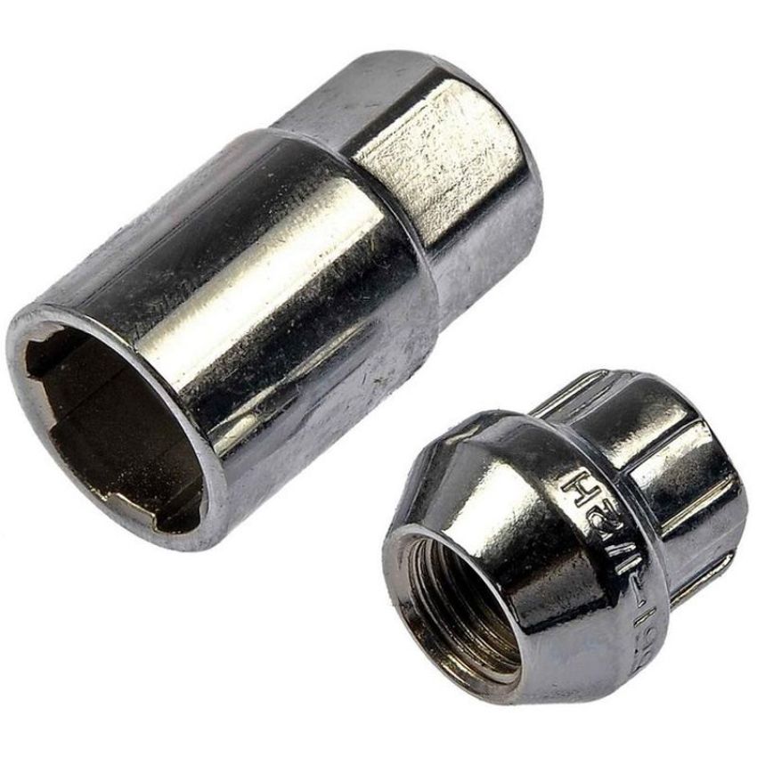 DORMAN 711-226 Wheel Nut Lock Chrome Spline Drive Bulge 1/2-20