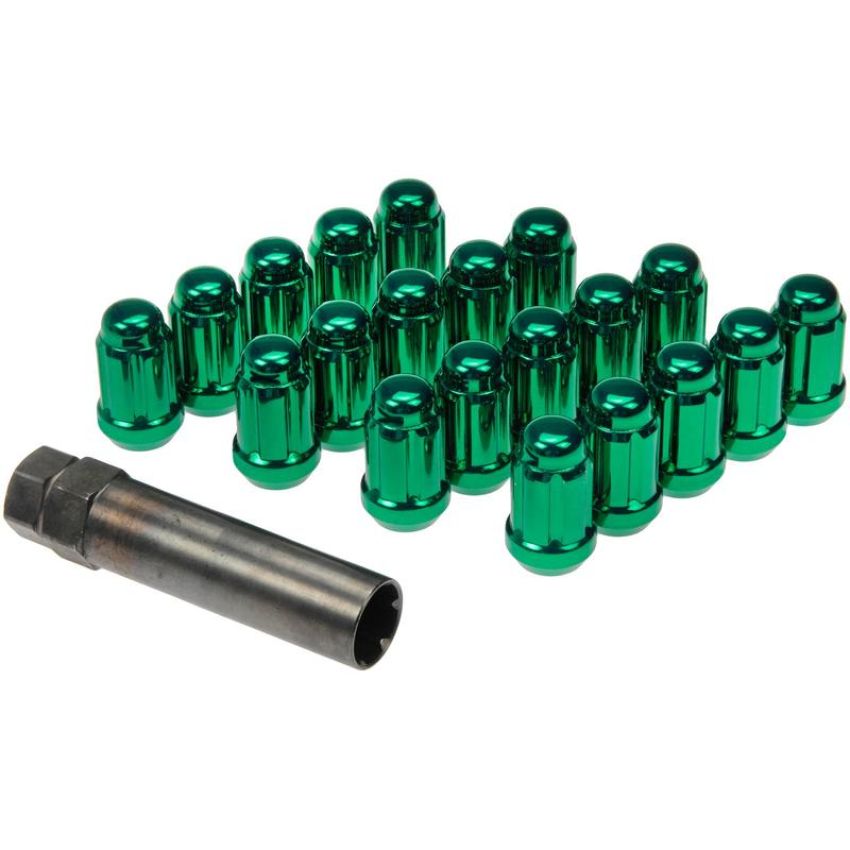 DORMAN 711-255F Green Spline Drive Lock Set 1/2-20