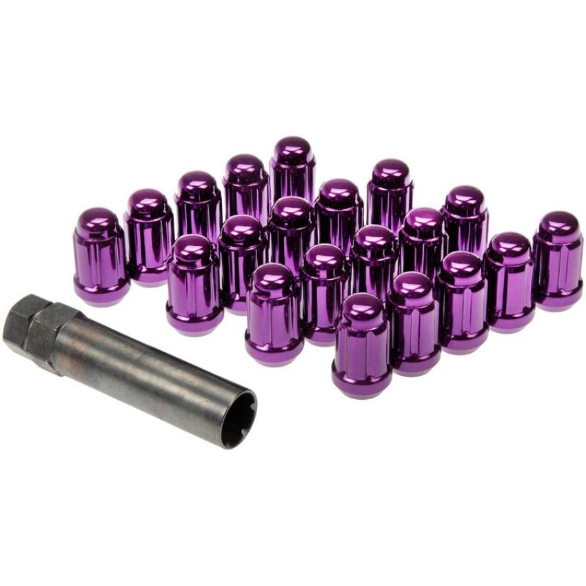 DORMAN 711-255J Purple Spline Drive Lock Set 1/2-20