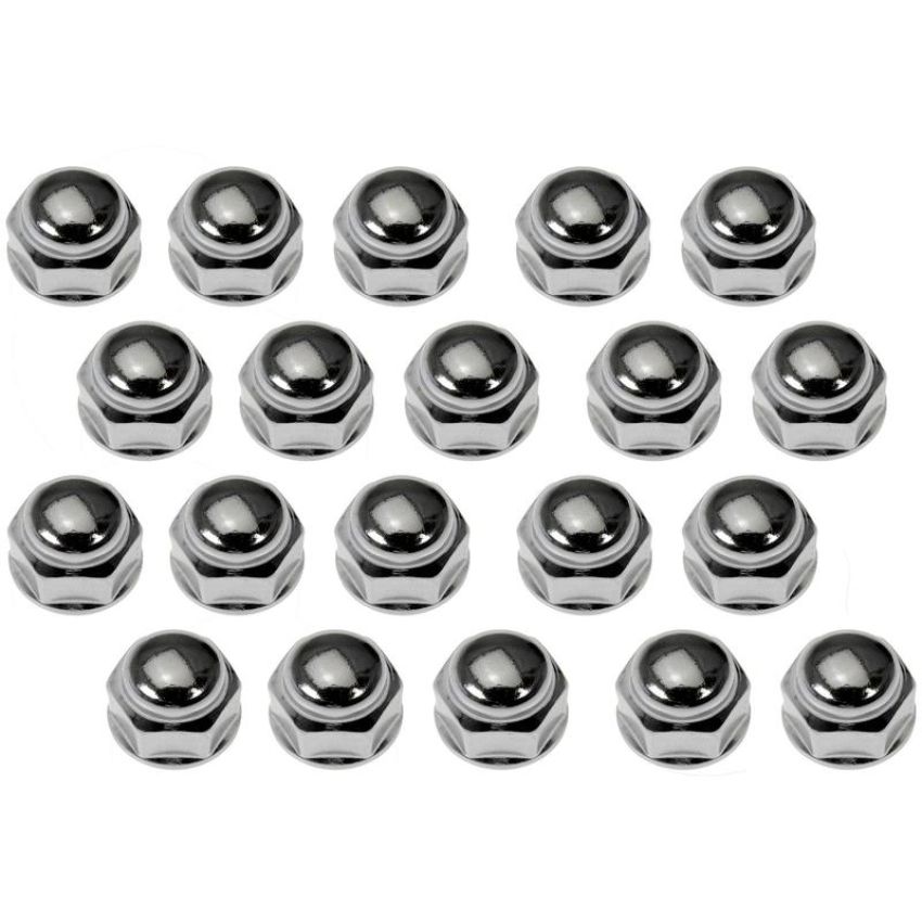 DORMAN 711-265 Wheel Nut Chrome Acorn Bulge Seat 1/2-20