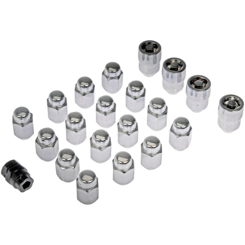 DORMAN 711-341 Chrome Acorn Set 20 Piece -  M12-1.50