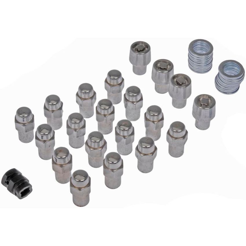 DORMAN 711-348 Chrome Std. Mag 2-Pc M12-1.50