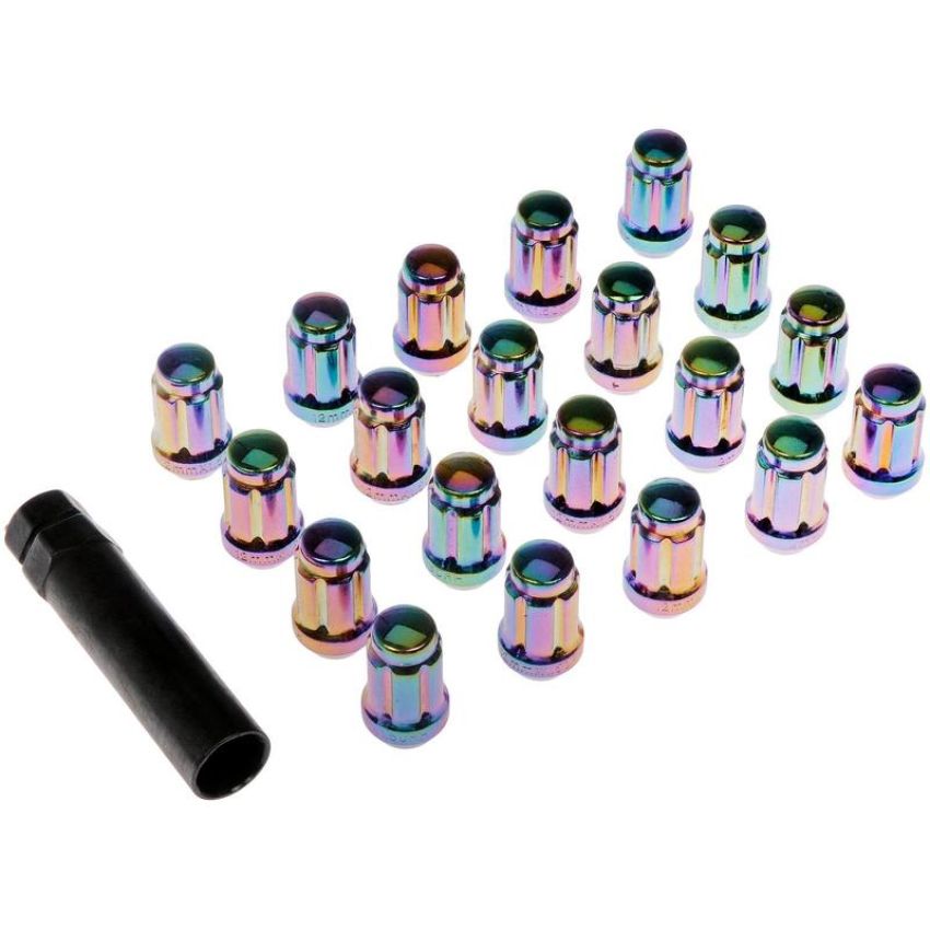 DORMAN 711-355G Neo-Chrome Spline Drive Lock Set M12-1.50