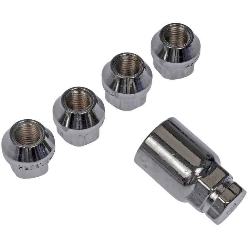 DORMAN 711-426 Wheel Nut Lock Chrome Bulge Lock Set M12-1.25