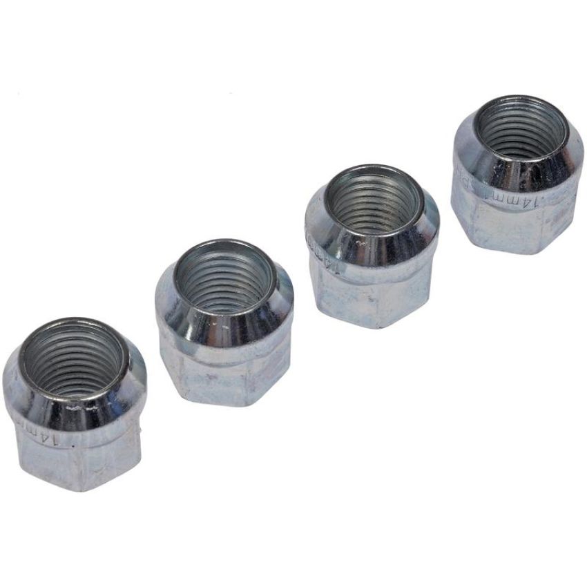 DORMAN 711-606 Wheel Nut Chrome Bulge M14-1.50