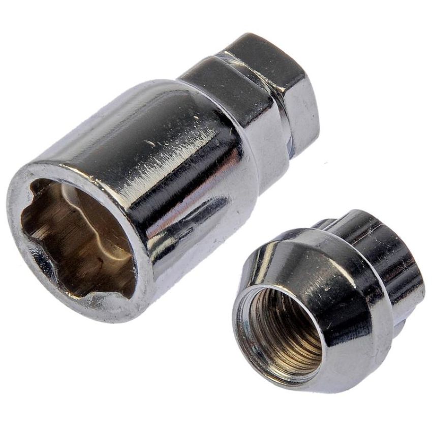 DORMAN 711-626 Wheel Nut Lock Chrome Bulge Seat Open End M14-1.50