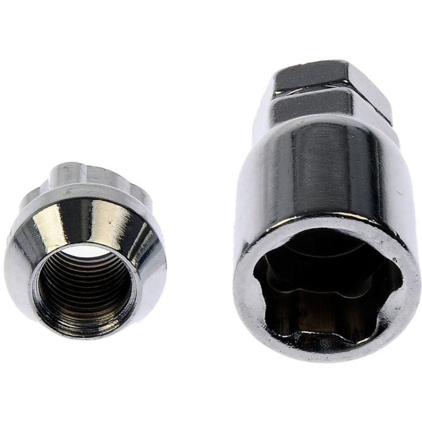 DORMAN 711-626 Wheel Nut Lock Chrome Bulge Seat Open End M14-1.50