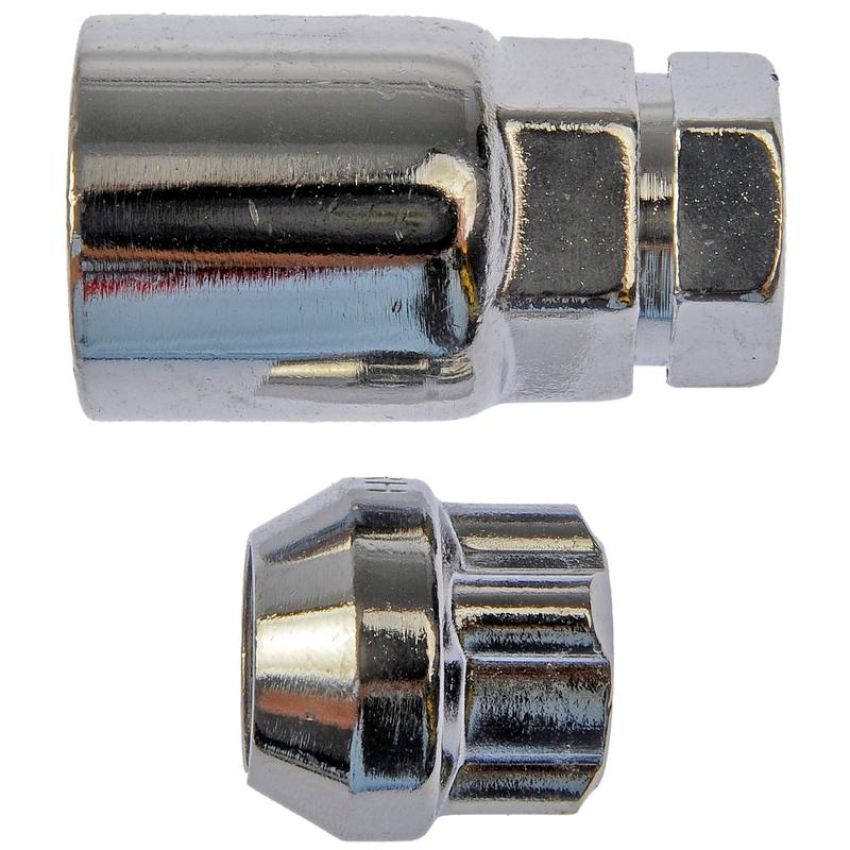 DORMAN 711-626 Wheel Nut Lock Chrome Bulge Seat Open End M14-1.50