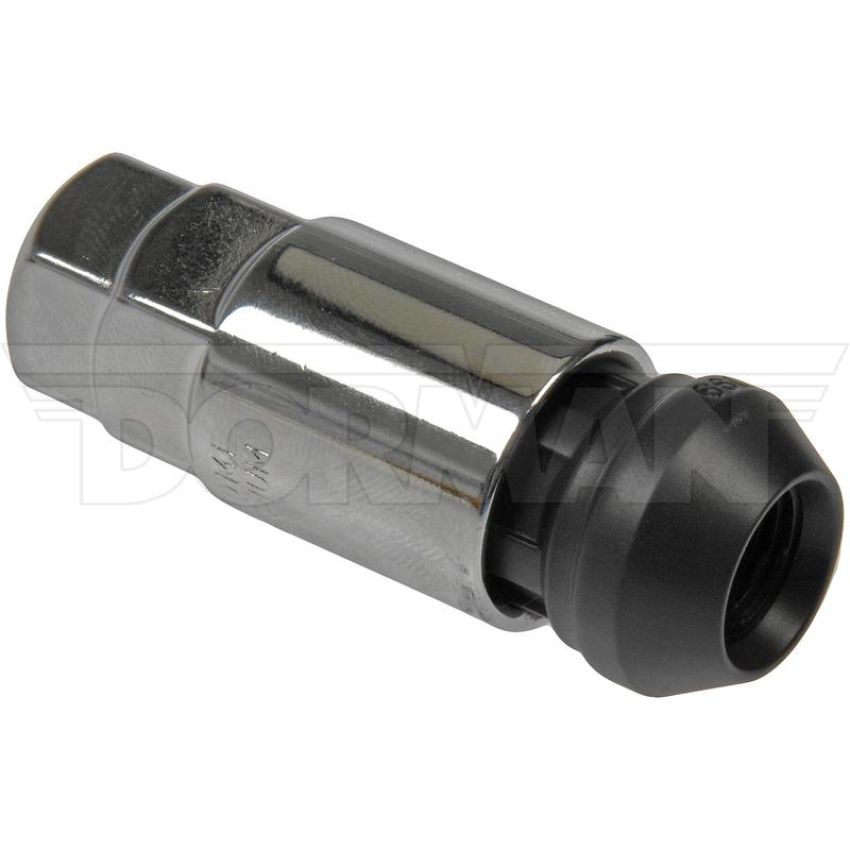 DORMAN 711-635C Matte Black Acorn Nut Lock Set M14-1.50