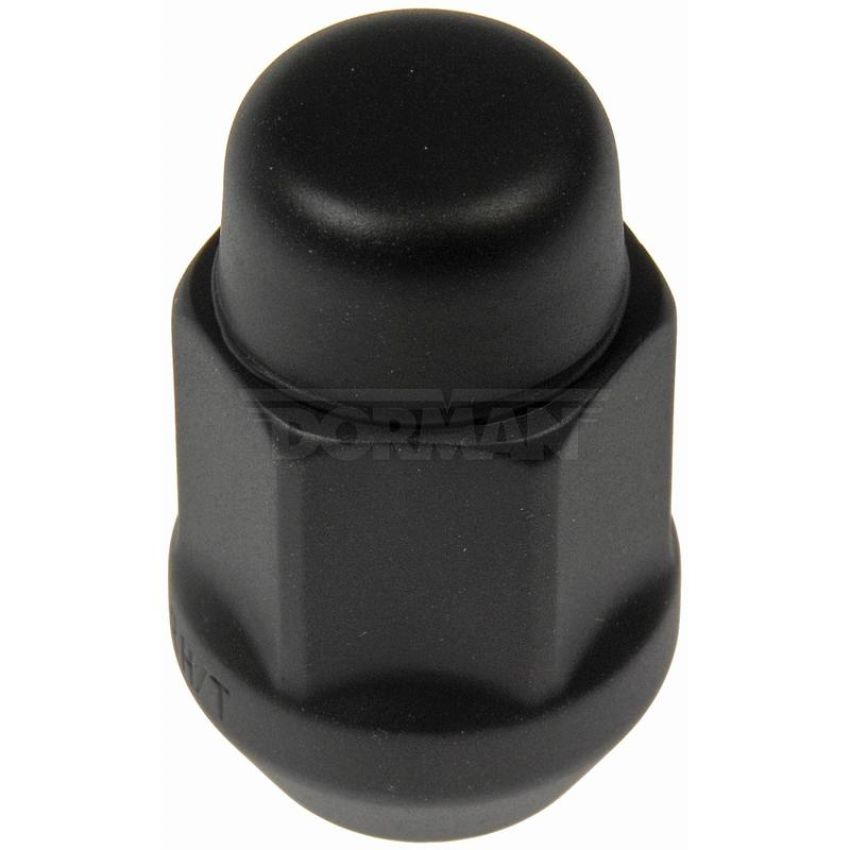 DORMAN 711-635C Matte Black Acorn Nut Lock Set M14-1.50