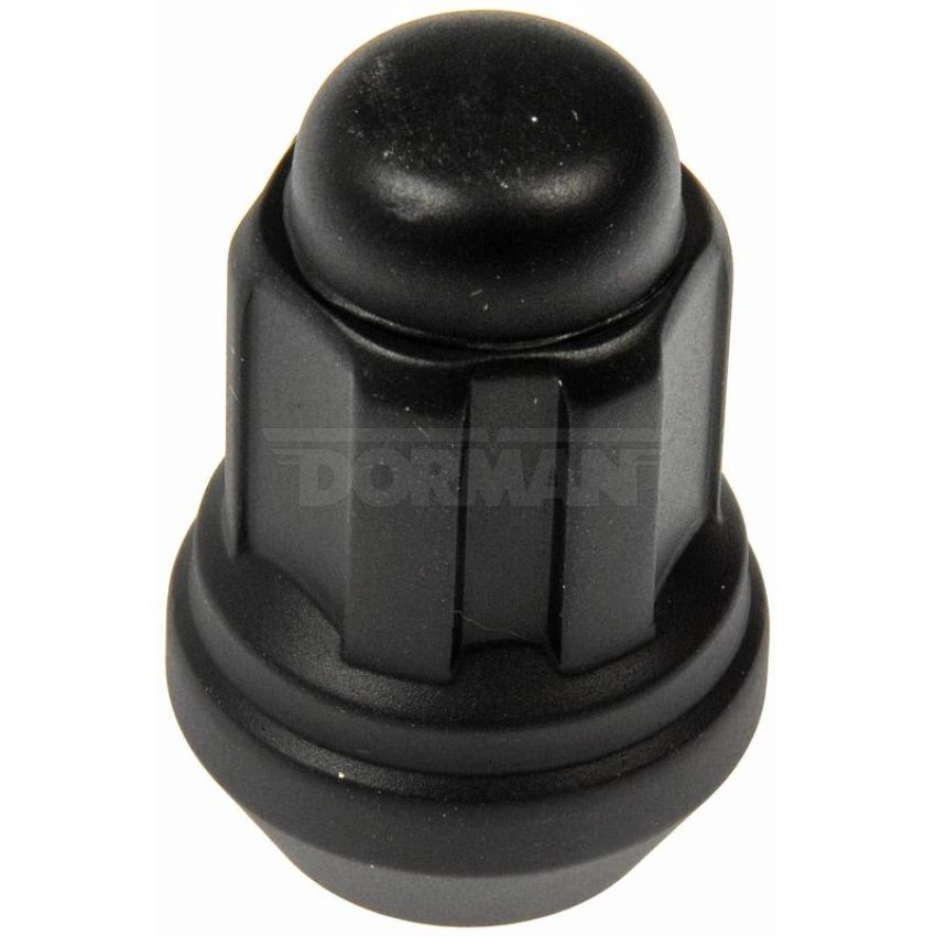 DORMAN 711-635C Matte Black Acorn Nut Lock Set M14-1.50