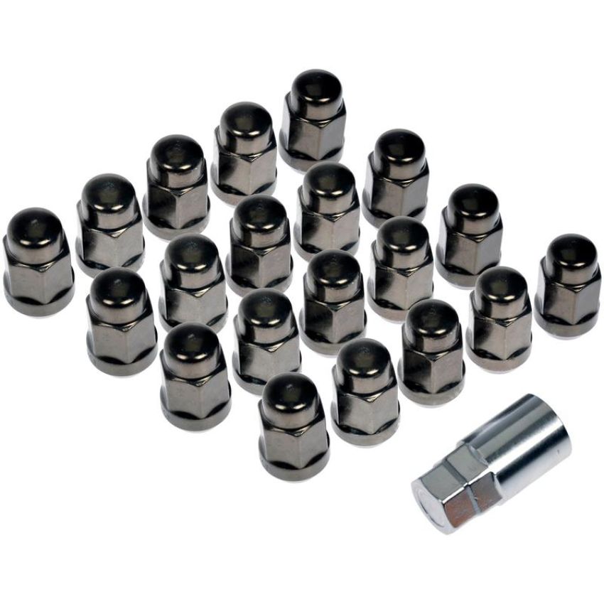 DORMAN 711-635H Gunmetal Acorn Nut Lock Set M14-1.50