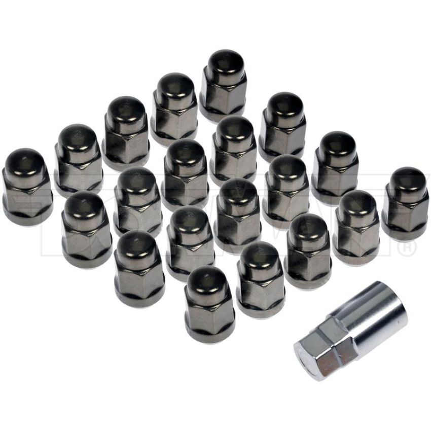 DORMAN 711-635H Gunmetal Acorn Nut Lock Set M14-1.50
