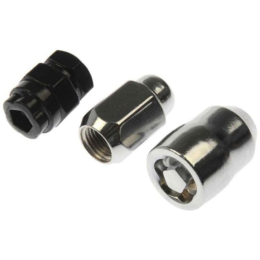 DORMAN 711-641 Chrome Acorn 2-Pc M14-1.50