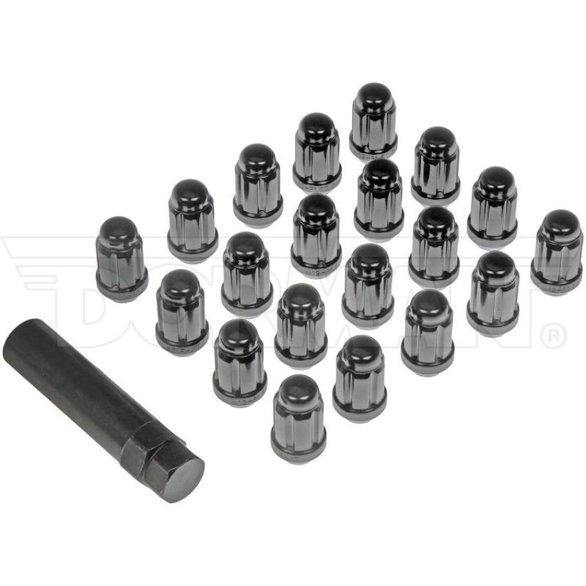DORMAN 711-656 Black Chrome Spline Drive Lock Set M14-1.50