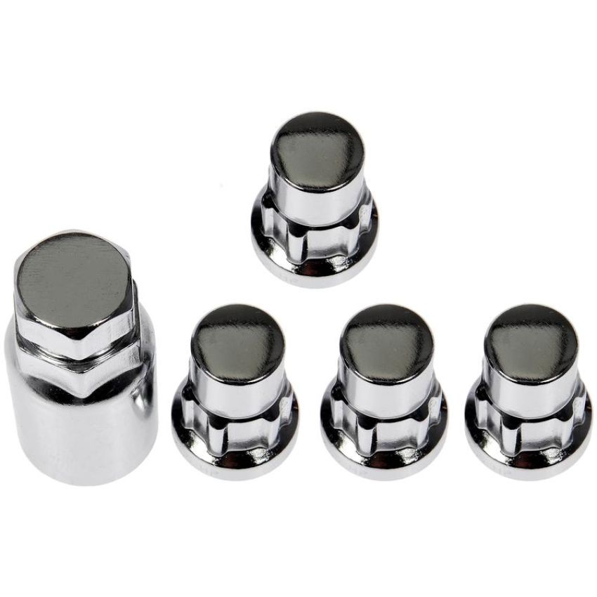 DORMAN 712-228 Wheel Nut Lock Chrome Acorn Set 1/2-20