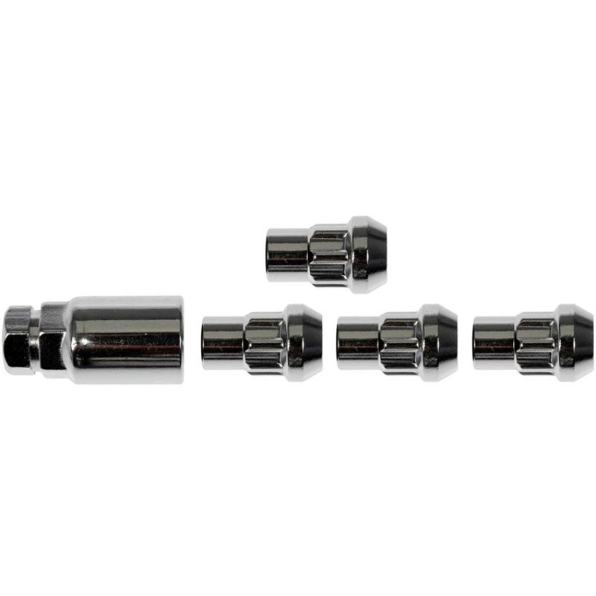 DORMAN 712-228 Wheel Nut Lock Chrome Acorn Set 1/2-20