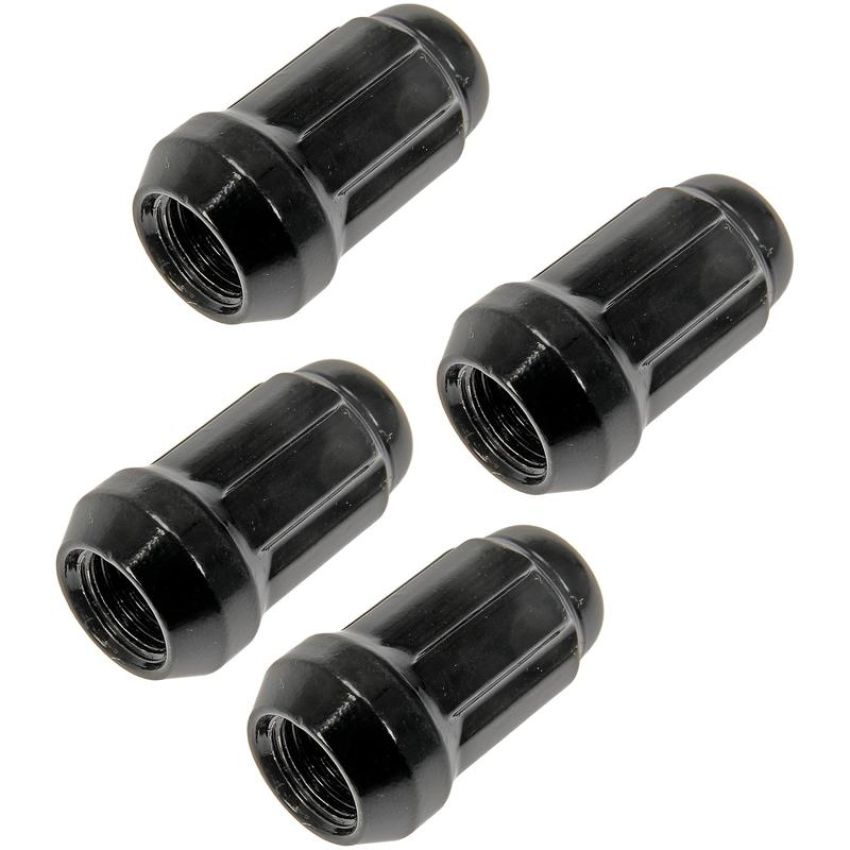 DORMAN 712-315C Matte Black Spline Drive Lock Set M12-1.50