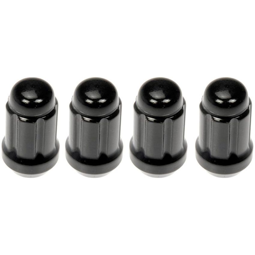 DORMAN 712-315C Matte Black Spline Drive Lock Set M12-1.50