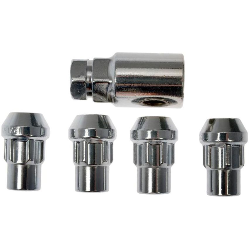 DORMAN 712-328 Wheel Nut Lock Chrome Acorn Set M12-1.50