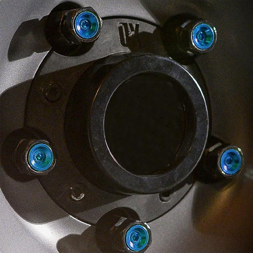 DORMAN 712-X95D Wheel Nut Cap, Blue Aluminum