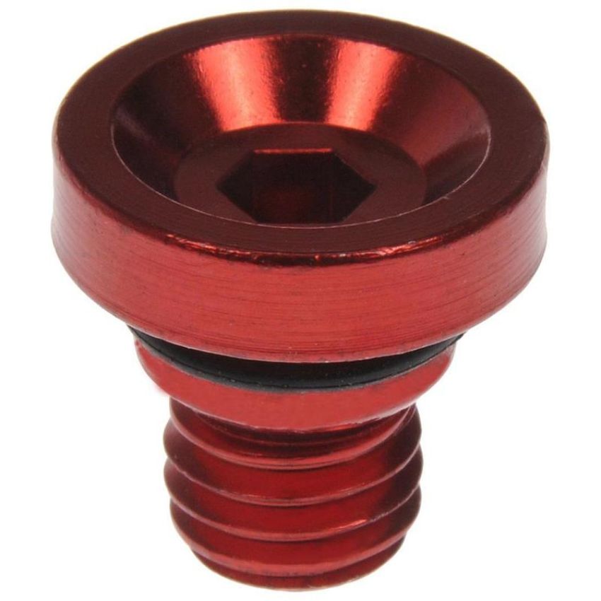DORMAN 712-X95E Wheel Nut Cap, Red Aluminum