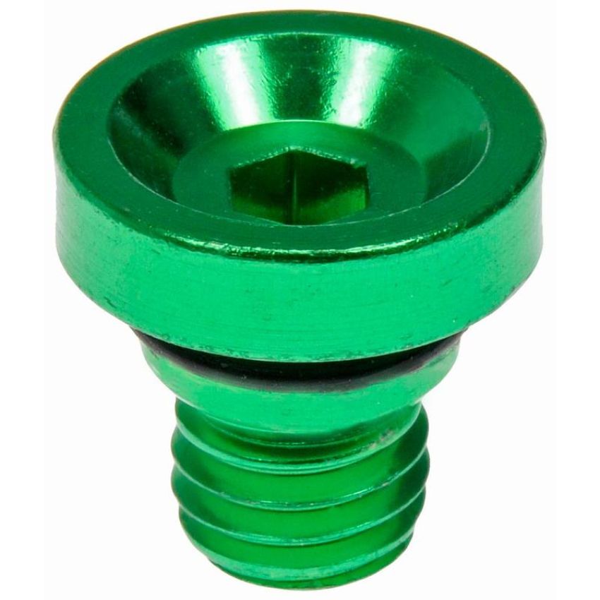 DORMAN 712-X95F Wheel Nut Cap, Green Aluminum