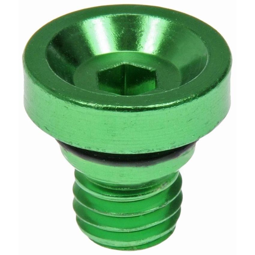 DORMAN 712-X95F Wheel Nut Cap, Green Aluminum