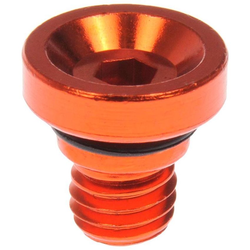 DORMAN 712-X95I Wheel Nut Cap, Orange Aluminum