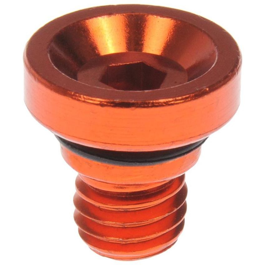 DORMAN 712-X95I Wheel Nut Cap, Orange Aluminum