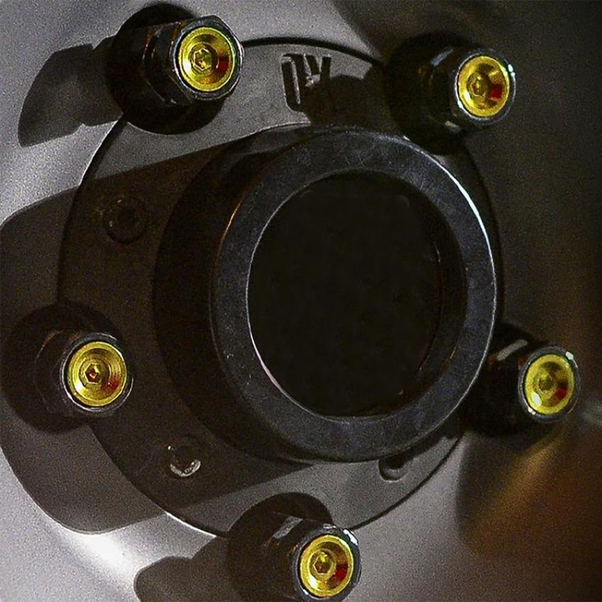 DORMAN 712-X95K Wheel Nut Cap, Gold Aluminum